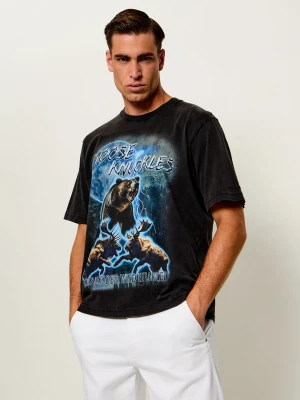 Moose Knuckles T-shirt Into The Wild | Regular Fit czarny