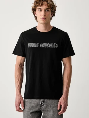 MOOSE KNUCKLES T-shirt męski bawełniany czarny