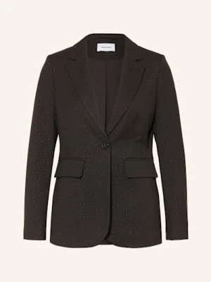 More & More Marynarka Z Błyszczącą Nicią schwarz