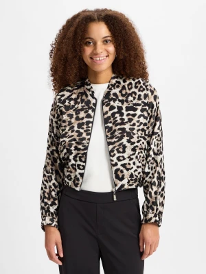 More & More Bluza damska Kobiety wiskoza beżowy|czarny wzorzysty,