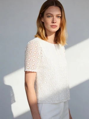 More & More Bluzka damska Kobiety biały,
