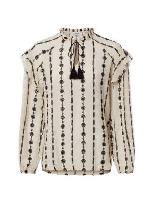 More & More Bluzka damska Kobiety Sztuczne włókno biały wzorzysty,