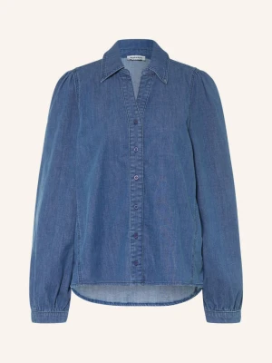 More & More Bluzka Jeansowa blau NIEBIESKI