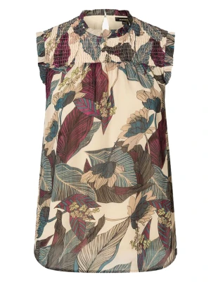 More & More Bluzka w kolorze beżowo-zielonym rozmiar: 42