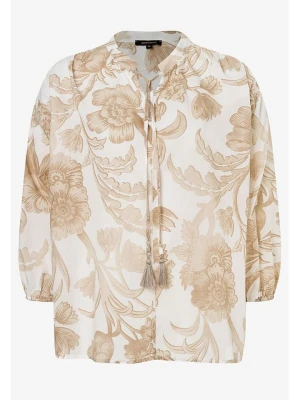 More & More Bluzka w kolorze biało-beżowym rozmiar: 36