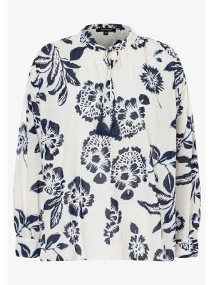 More & More Bluzka w kolorze biało-granatowym rozmiar: 38