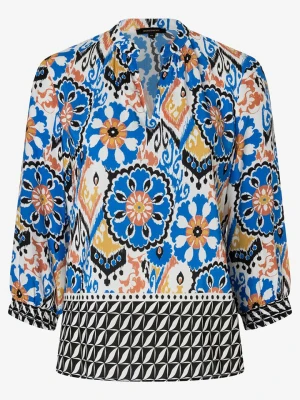 More & More Bluzka w kolorze biało-niebiesko-czarnym rozmiar: 42