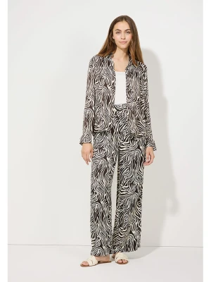 More & More Bluzka w kolorze brązowo-białym rozmiar: 34