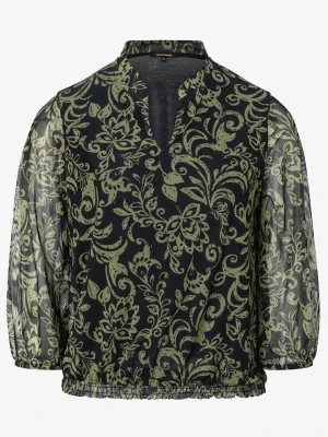 More & More Bluzka w kolorze czarno-zielonym rozmiar: 36