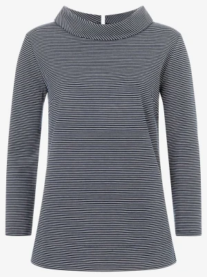 More & More Bluzka w kolorze granatowo-białym rozmiar: 42