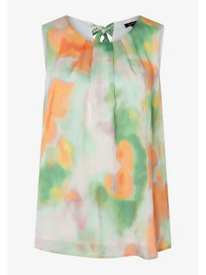 More & More Bluzka w kolorze zielono-biało-pomarańczowym rozmiar: 38