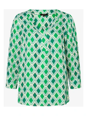 More & More Bluzka w kolorze zielono-białym rozmiar: 40