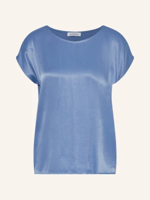 More & More Bluzka Z Mieszanki Materiałów blau