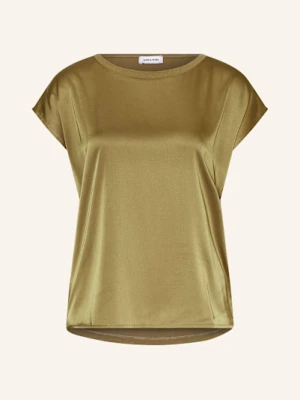 More & More Bluzka Z Mieszanki Materiałów gruen