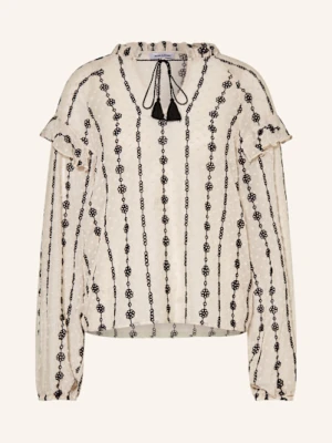 More & More Bluzka Z Wolantami weiss