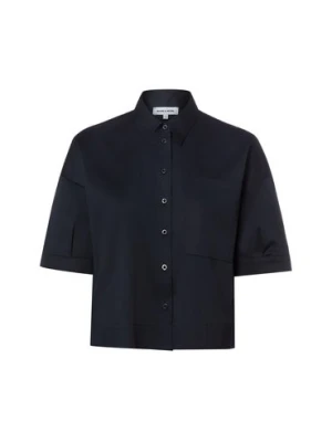 More & More Damska bluzka koszulowa Kobiety Bawełna niebieski,