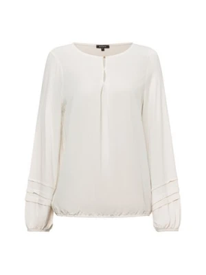 More & More Damska koszulka z długim rękawem Kobiety wiskoza beżowy jednolity,