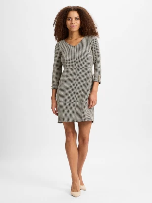 More & More Damska sukienka na co dzień Kobiety złoty|czarny wypukły wzór tkaniny,