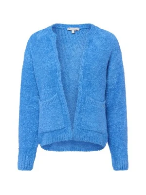 More & More Damski rękaw z dzianiny Kobiety Sztuczne włókno niebieski jednolity,