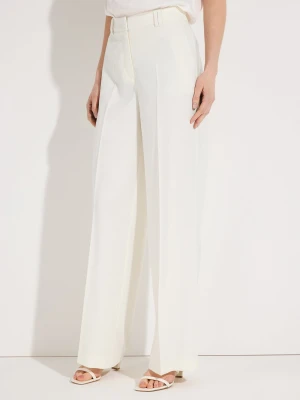 More & More Damskie spodnie garniturowe Kobiety biały,