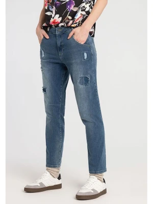 More & More Dżinsy - Boyfriend fit - w kolorze niebieskim rozmiar: 32