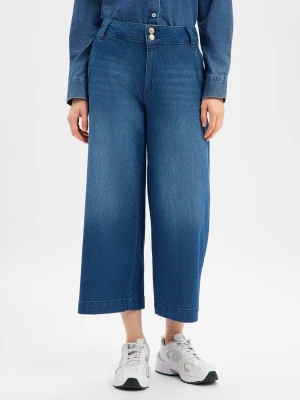More & More Dżinsy Kobiety Bawełna niebieski jednolity,