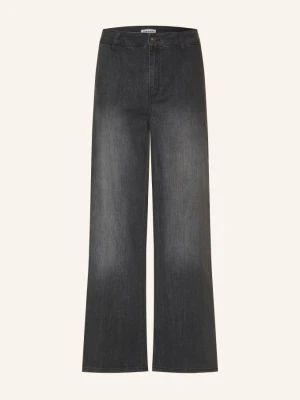 More & More Jeansy Wide Leg grau 0968 dark grey denim