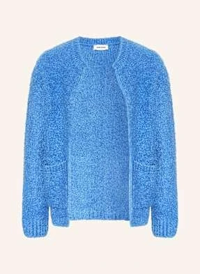 More & More Kardigan Bouclé blau