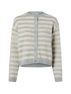 More & More Kardigan damski Kobiety beżowy|szary w paski,