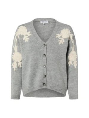 More & More Kardigan damski Kobiety szary marmurkowy,