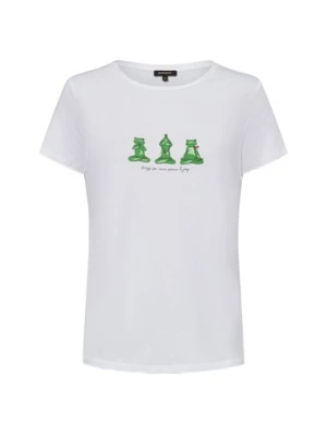 More & More Koszulka damska Kobiety Bawełna biały jednolity,