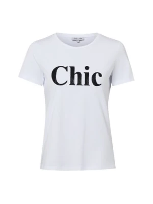 More & More Koszulka damska Kobiety Bawełna biały jednolity,