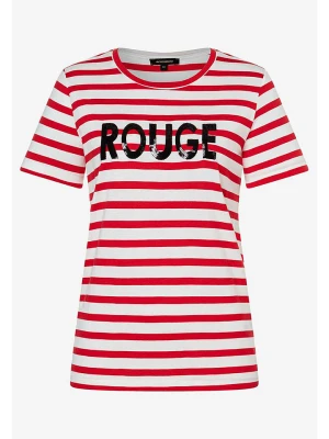 More & More Koszulka w kolorze biało-czerwonym rozmiar: 34