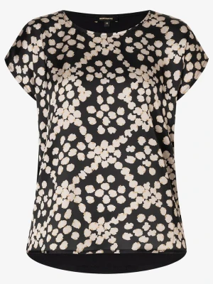 More & More Koszulka w kolorze czarno-beżowym rozmiar: 36