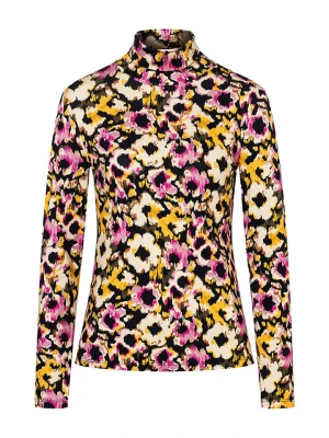 More & More Koszulka w kolorze czarno-żółto-jasnoróżowym rozmiar: 36