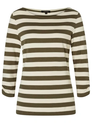 More & More Koszulka w kolorze oliwkowo-kremowym rozmiar: 36