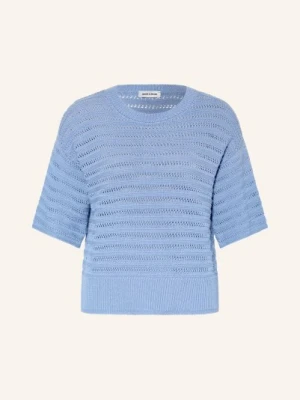 More & More Koszulka Z Dzianiny blau