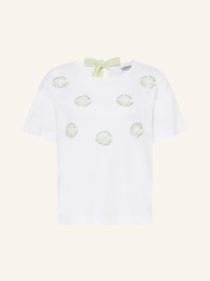 More & More Koszulka Z Ozdobnymi Koralikami weiss