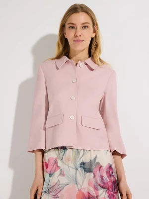 More & More Krótka marynarka damska Kobiety różowy jednolity,