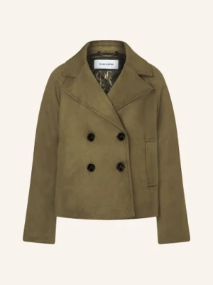 More & More Kurtka Typu Caban W Stylu Skórzanym gruen