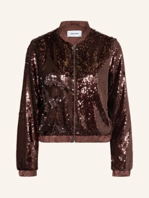 More & More Kurtka Z Cekinami braun