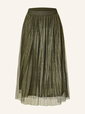 More & More Spódnica Plisowana gruen