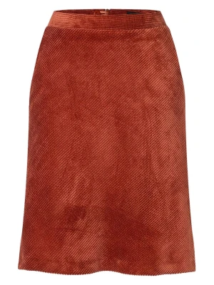 More & More Spódnica sztruksowa w kolorze jasnobrązowym rozmiar: 34