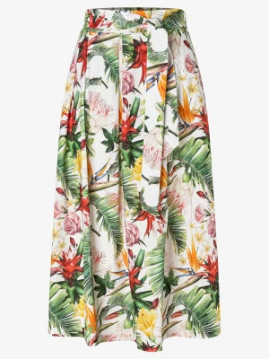 More & More Spódnica w kolorze zielono-czerwono-białym rozmiar: 34