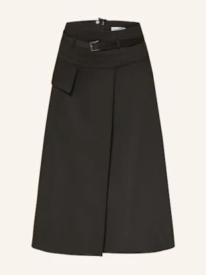 More & More Spódnica W Stylu Kopertowym schwarz