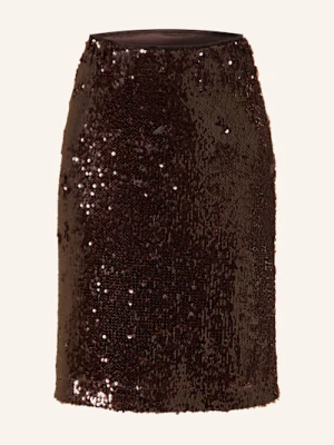 More & More Spódnica Z Cekinami braun