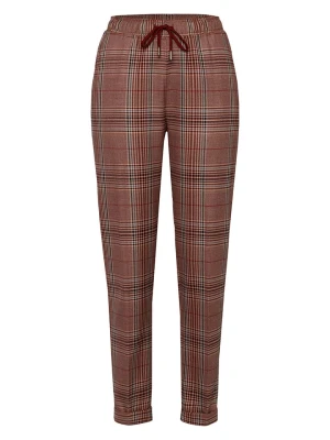 More & More Spodnie dresowe w kolorze czerwono-brązowym rozmiar: 40