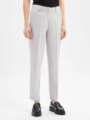 More & More Spodnie - Hedy Kobiety szary wypukły wzór tkaniny,