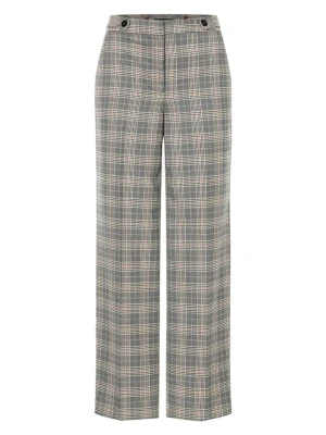 More & More Spodnie w kolorze beżowo-szarym rozmiar: 38