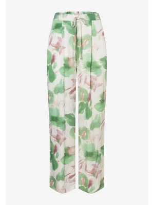 More & More Spodnie w kolorze biało-zielonym rozmiar: 40